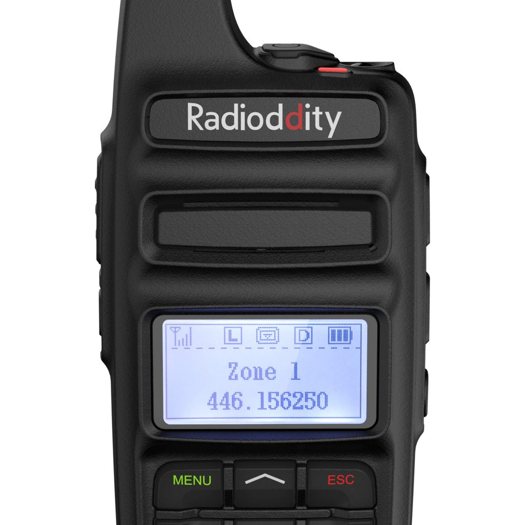 Radioddity GD-73A/E | DMR | UHF/PMR | USB Program & Charge | 3600mAh | SMS | Hotspot Use - Radioddity