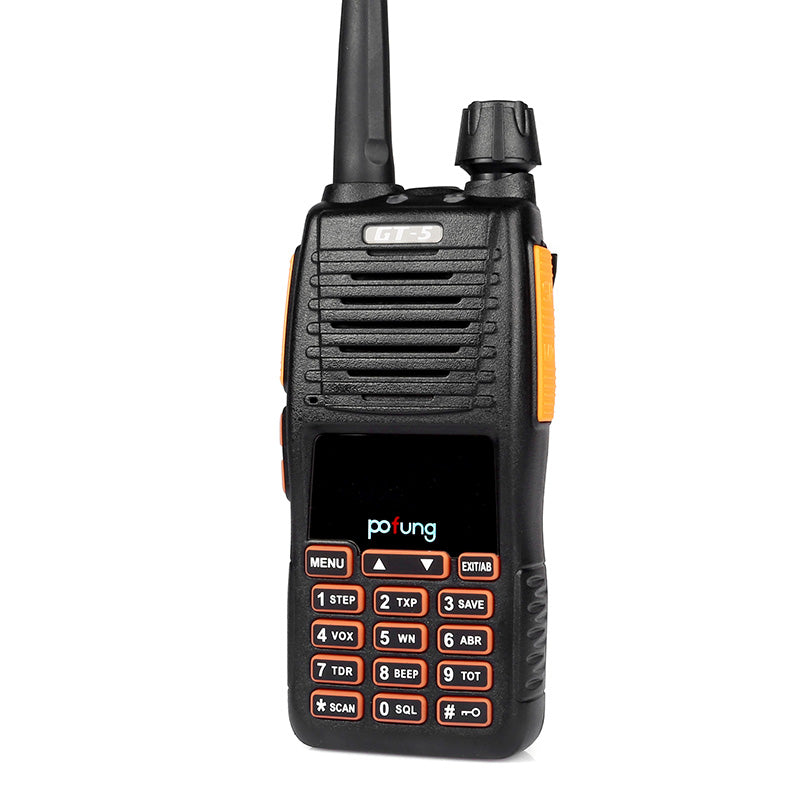 Baofeng GT-5 Dual Band Two-Way Radio + Speaker Mic - Radioddity