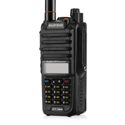 Baofeng GT-3WP | Dual Band | 5/3/1W | IP67 Waterproof - Radioddity