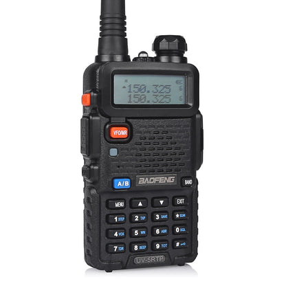 Baofeng UV-5RTP [2 Pack + Cable] | Dual Band | 8W/4W/1W | Tri-power Two Way Radio [DISCONTINUED] - Radioddity