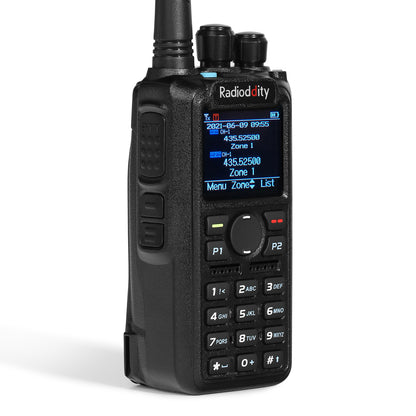 Radioddity GD-AT10G | 10W UHF | Analog & Digital DMR Tier I & II | GPS APRS Function | Color Screen - Radioddity