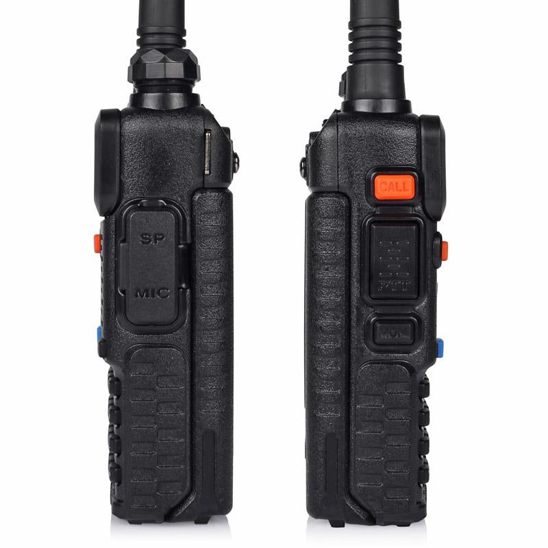 Baofeng UV-5RTP [10 Pack + Cable] | Dual Band | 8W/4W/1W | Tri-power Two Way Radio - Radioddity