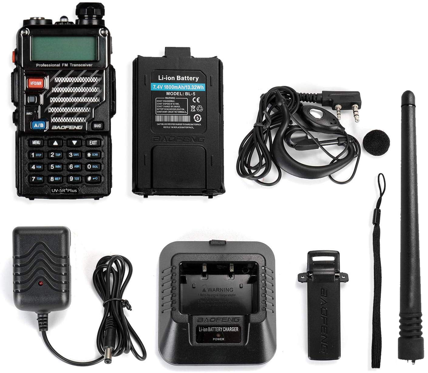 Baofeng UV-5R PLUS [OPEN BOX] - Radioddity