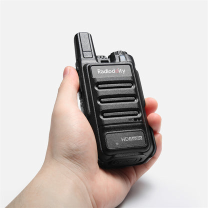 Radioddity GM-N1 GMRS Radio [1 Pair] | 3W | Noise Canceling | 3000mAh Battery | Repeater Capable - Radioddity