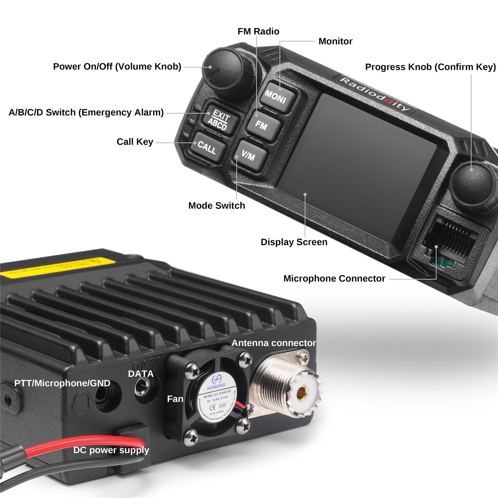 Radioddity DB25-G [OPEN BOX] - Radioddity