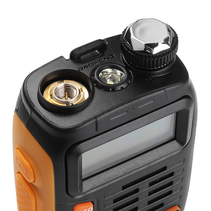 Baofeng GT-3 Mark II | Dual Band | 5W | Better Antenna | VOX | Flashlight Radio - Radioddity