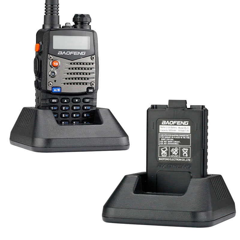 Baofeng UV-5RA | Dual Band | 4/1W | 128CH | FM Radio | TOT - Radioddity