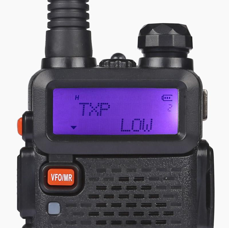 Baofeng UV-5RTP [5 Packs] | Dual Band | 8W/4W/1W | Tri-power Two Way Radio - Radioddity