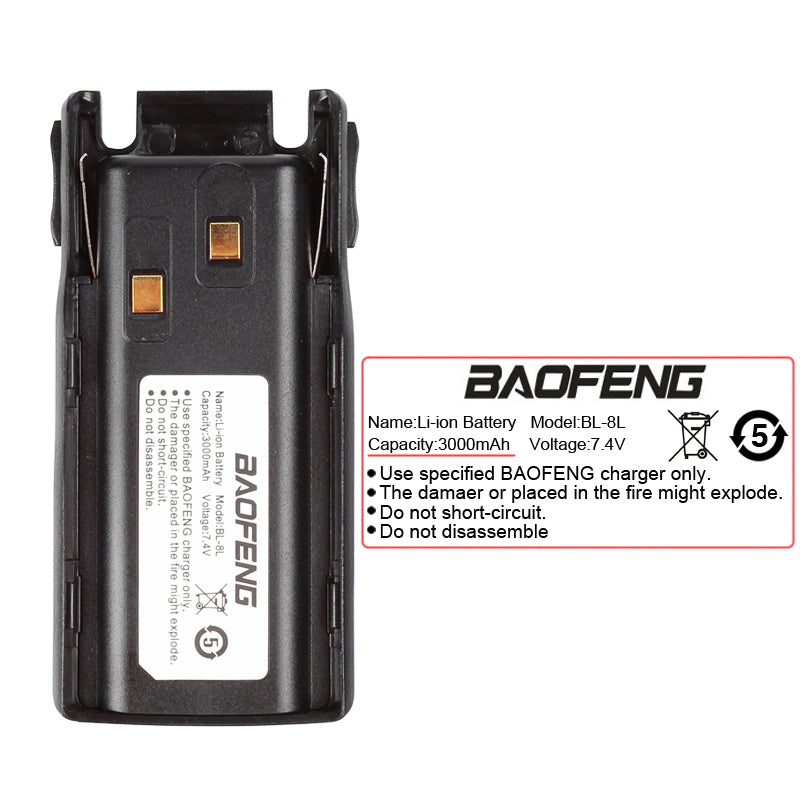 Baofeng UV-82L [ 10 Pack + Cable] - Radioddity