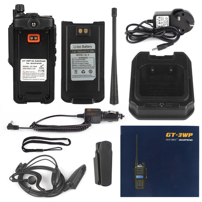 Baofeng GT-3WP Waterproof Two Way Radio + Speaker Mic [DISCONTINUED] - Radioddity