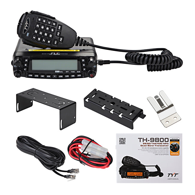 TYT TH-9800 Plus | Quad Band | 50W | Remote Head | Cross Band Repeater - Radioddity