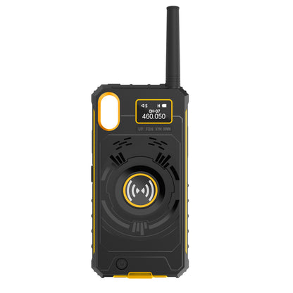 iRaddy GM Series 3-in-1 UHF Radio | Extended Battery | Cell Phone Case for iPhone X/Xs - Radioddity