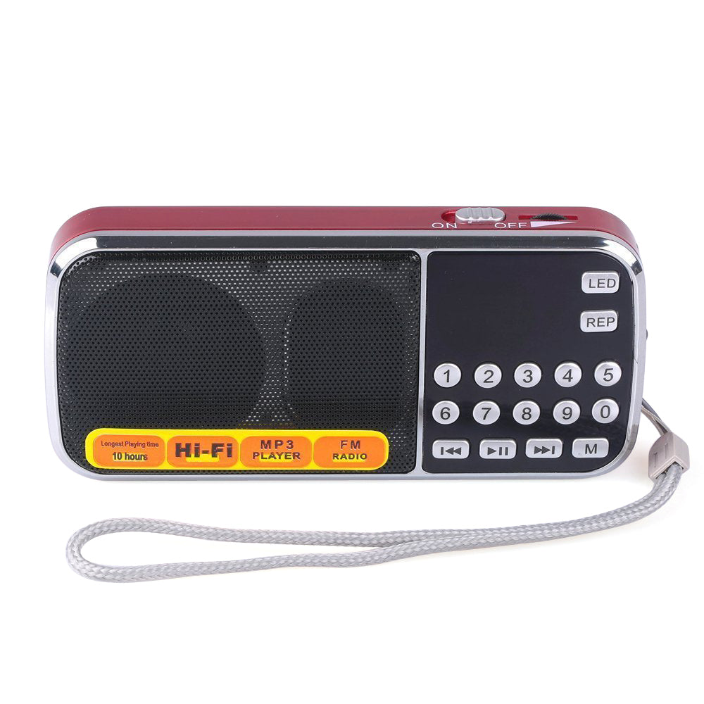 Radioddity L-088 Mini Digital FM LCD Radio Speaker [DISCONTINUED] - Radioddity