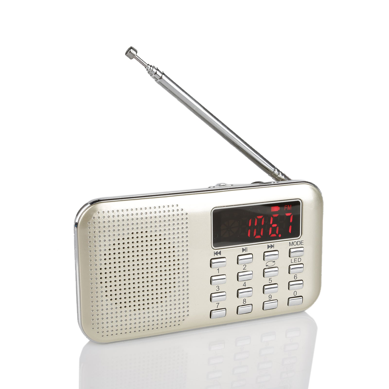 RF23 Pocket AM FM Radio Mp3 Audio Music Player - Radioddity