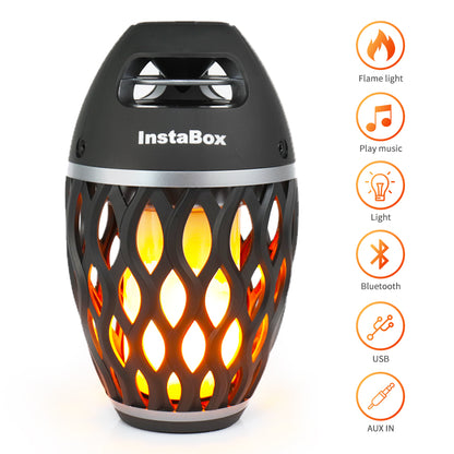 InstaBox FS18 Firestarter LED Flame Speaker Bluetooth 4.2 [DISCONTINUED] - Radioddity