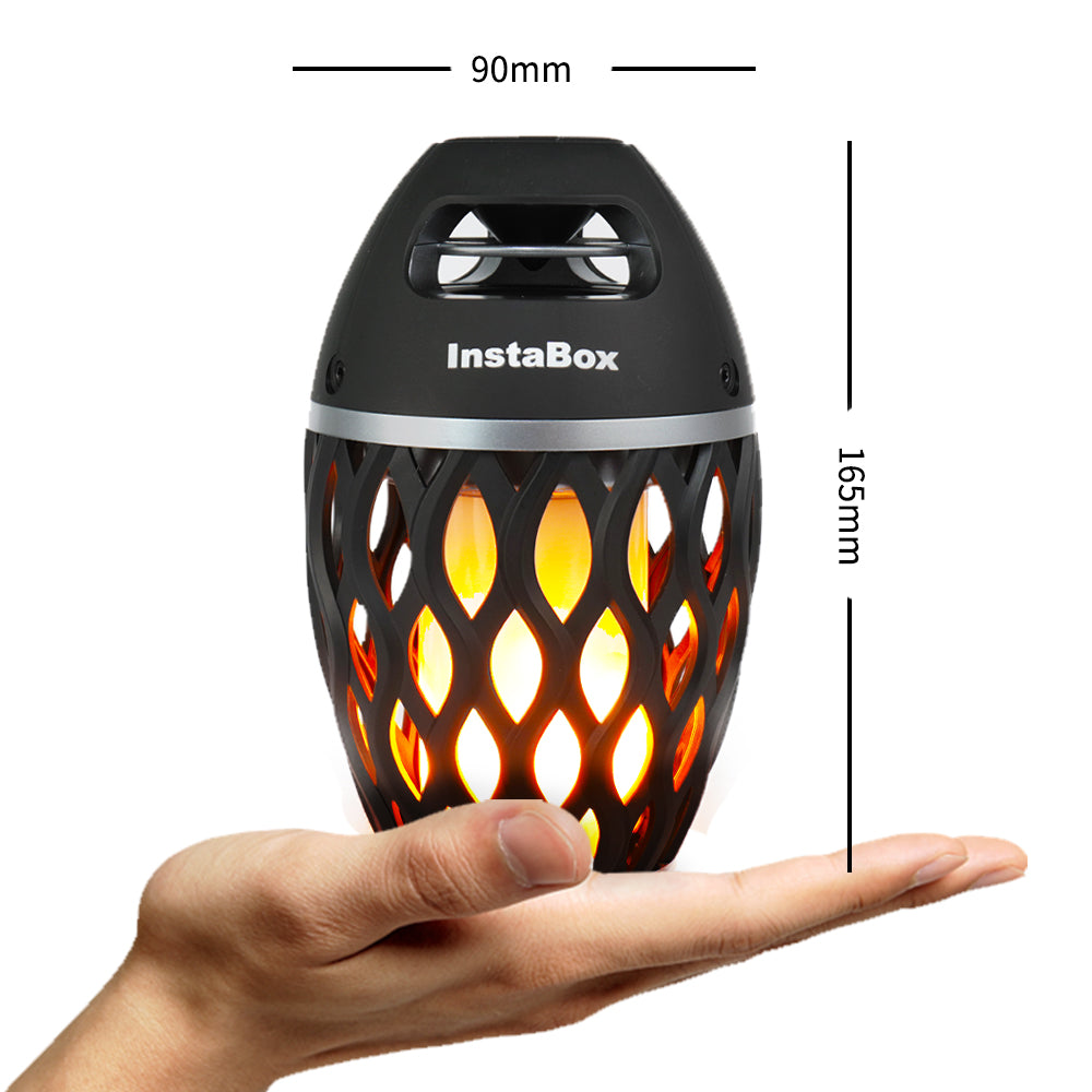 InstaBox FS18 Firestarter LED Flame Speaker Bluetooth 4.2 [DISCONTINUED] - Radioddity