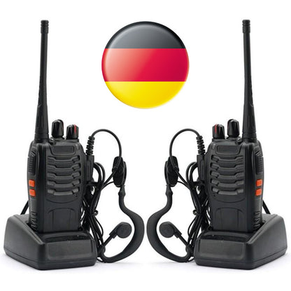 2x Baofeng BF-888S Hand-Funkgerät Walkie Talkie - Radioddity