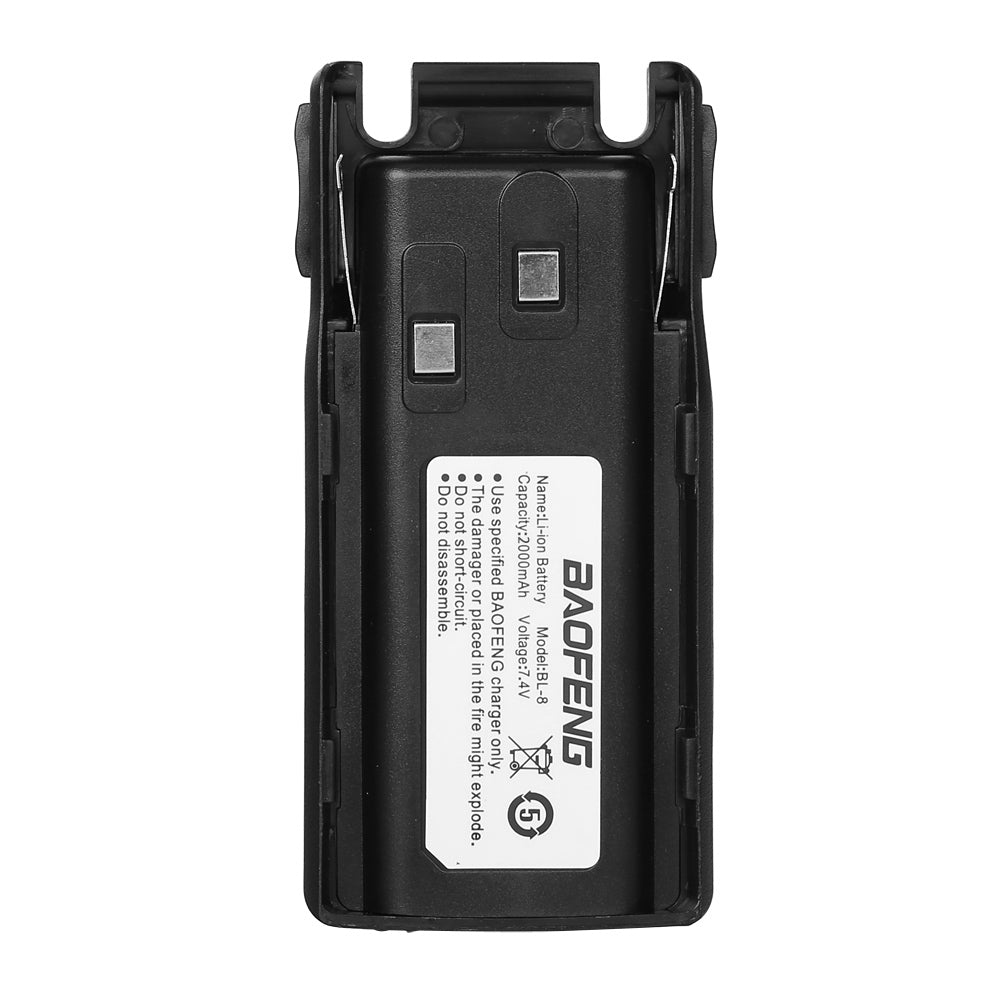 Baofeng 7.4V 2000MAH Li-ion Battery for UV-82/ UV-82L/ UV82HP - Radioddity