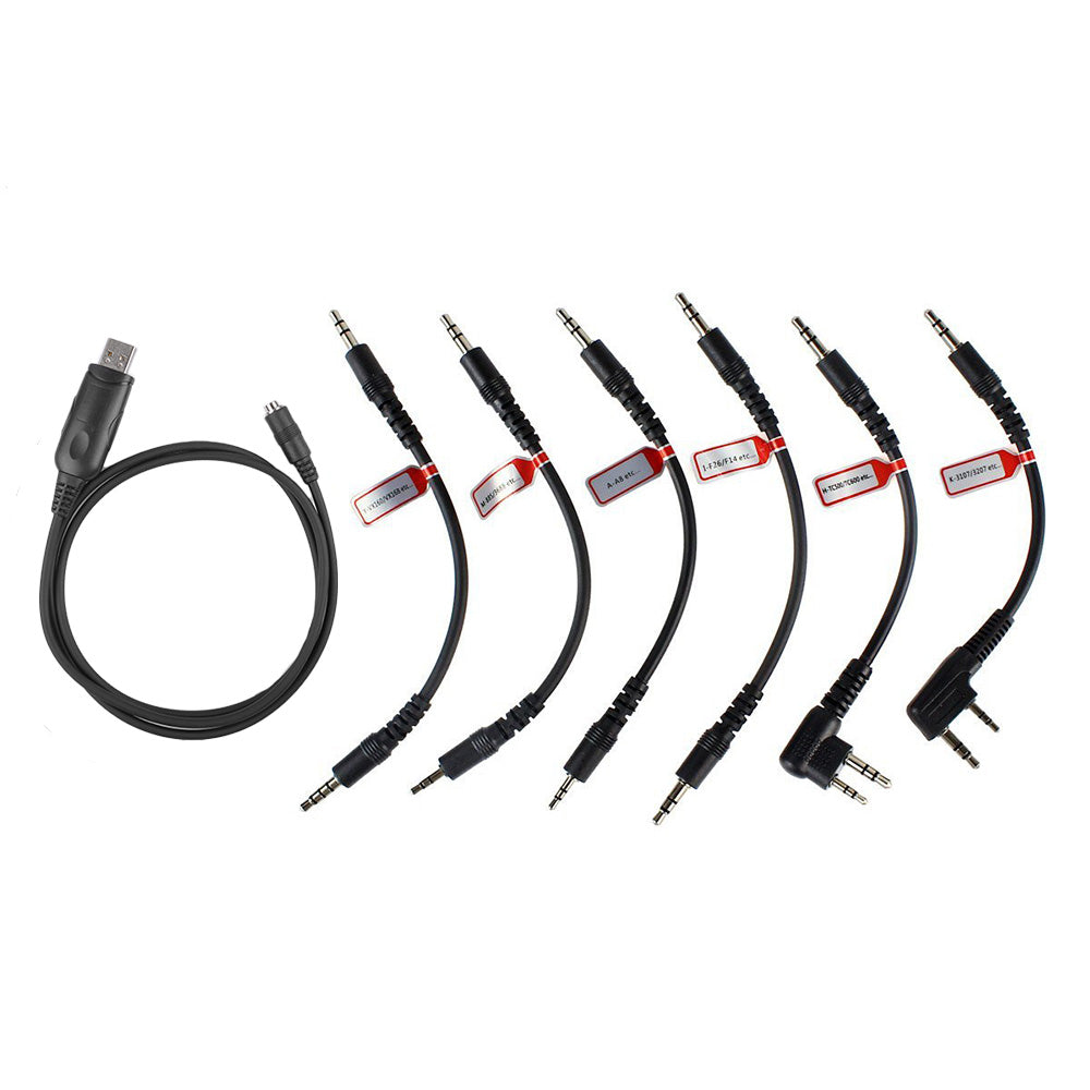 6 in 1 USB Programming Cable [DISCONTINUED] - Radioddity