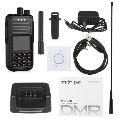 TYT MD-380 VHF DMR + Programming Cable [DISCONTINUED] - Radioddity