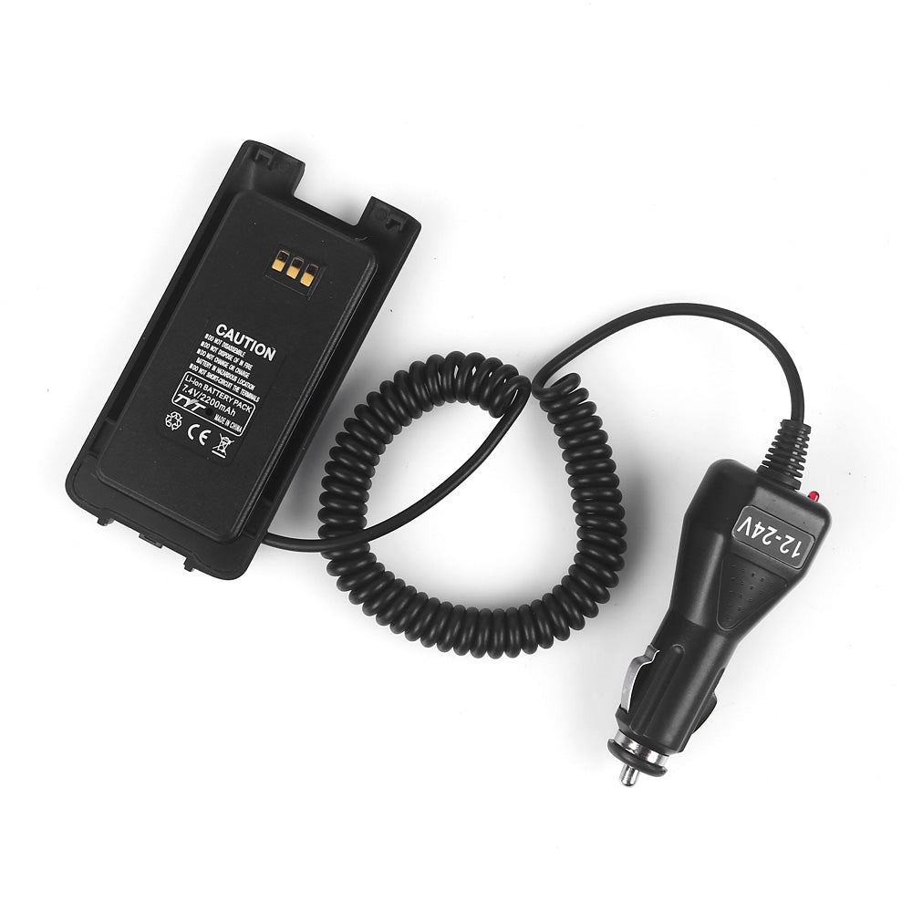 Car Charger Battery Eliminator for TYT MD-390/MD-390 GPS [DISCONTINUED] - Radioddity