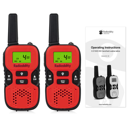 Radioddity R8 PMR446 Walkie Talkies For Kids [DISCONTINUED] - Radioddity