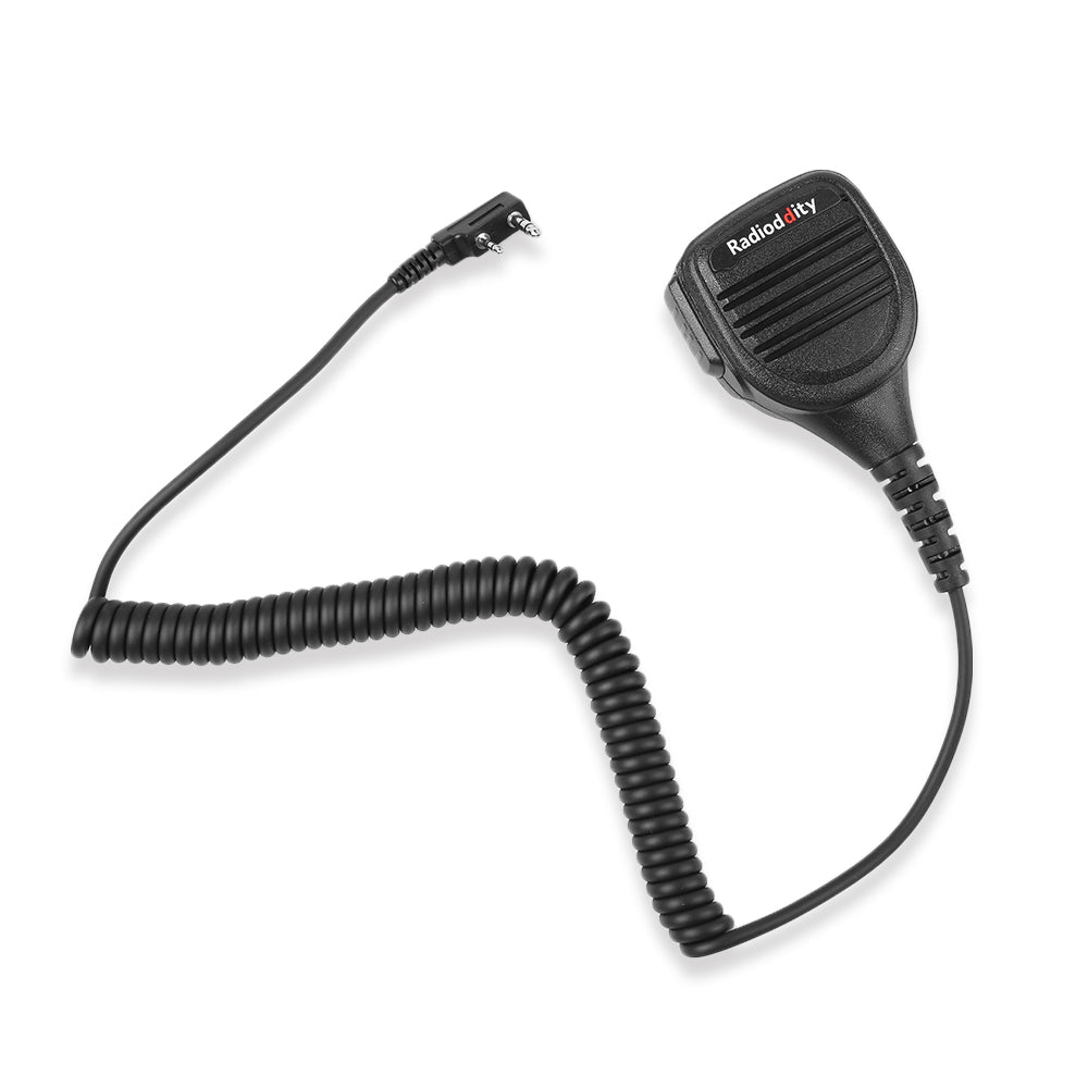 Radioddity RS24 Waterproof Shoulder Speaker Mic for Radioddity Baofeng TYT | K Plug - Radioddity