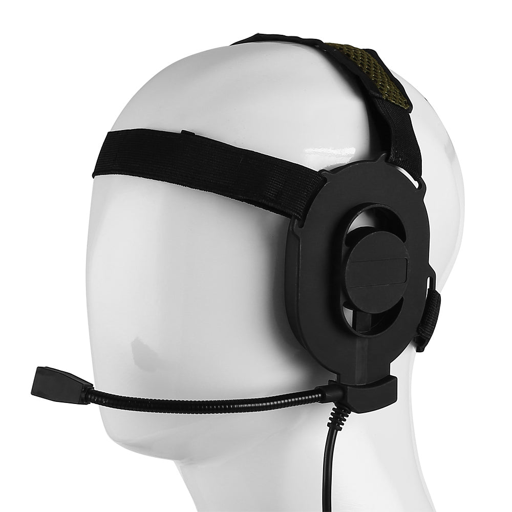 Z Tactical Headset for Kenwood 2 Pin Radio [DISCONTINUED] - Radioddity