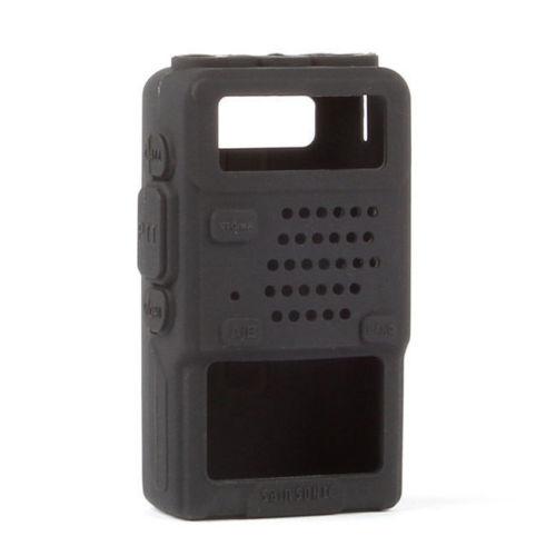 Black Rubber Softcase for Baofeng UV-5R [DISCOUTINUED] - Radioddity