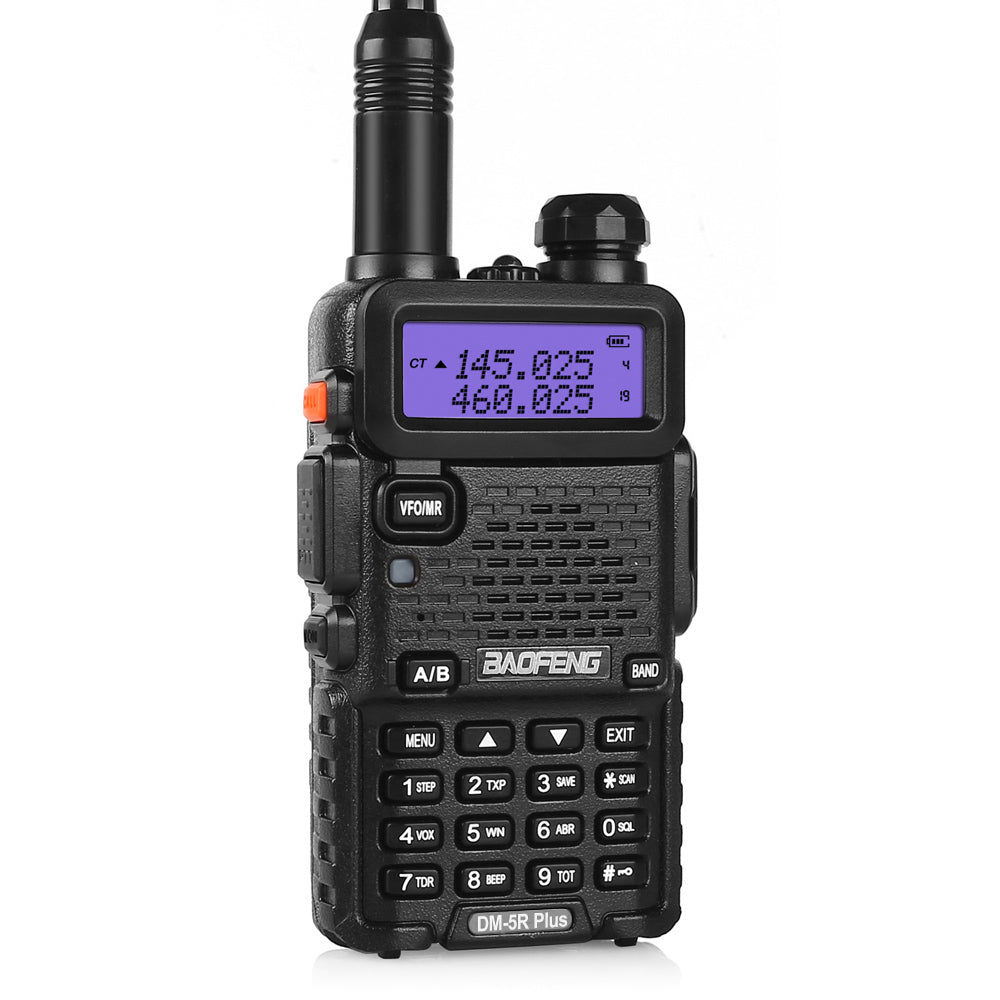 Baofeng DM-5R Plus Dual Band DMR Digital Two Way Radio [DISCONTINUED] - Radioddity