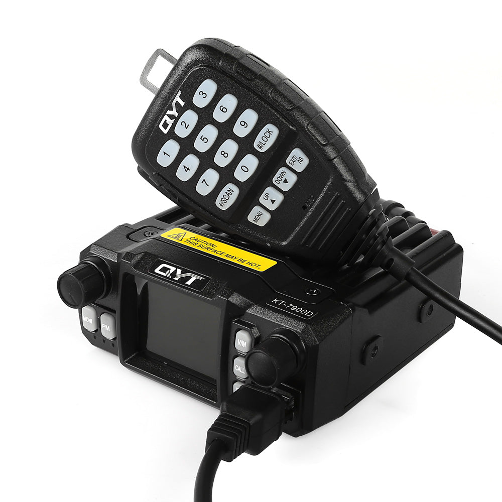 QYT KT-7900D 25W Quad Band Car Mobile Radio [DISCONTINUED] - Radioddity