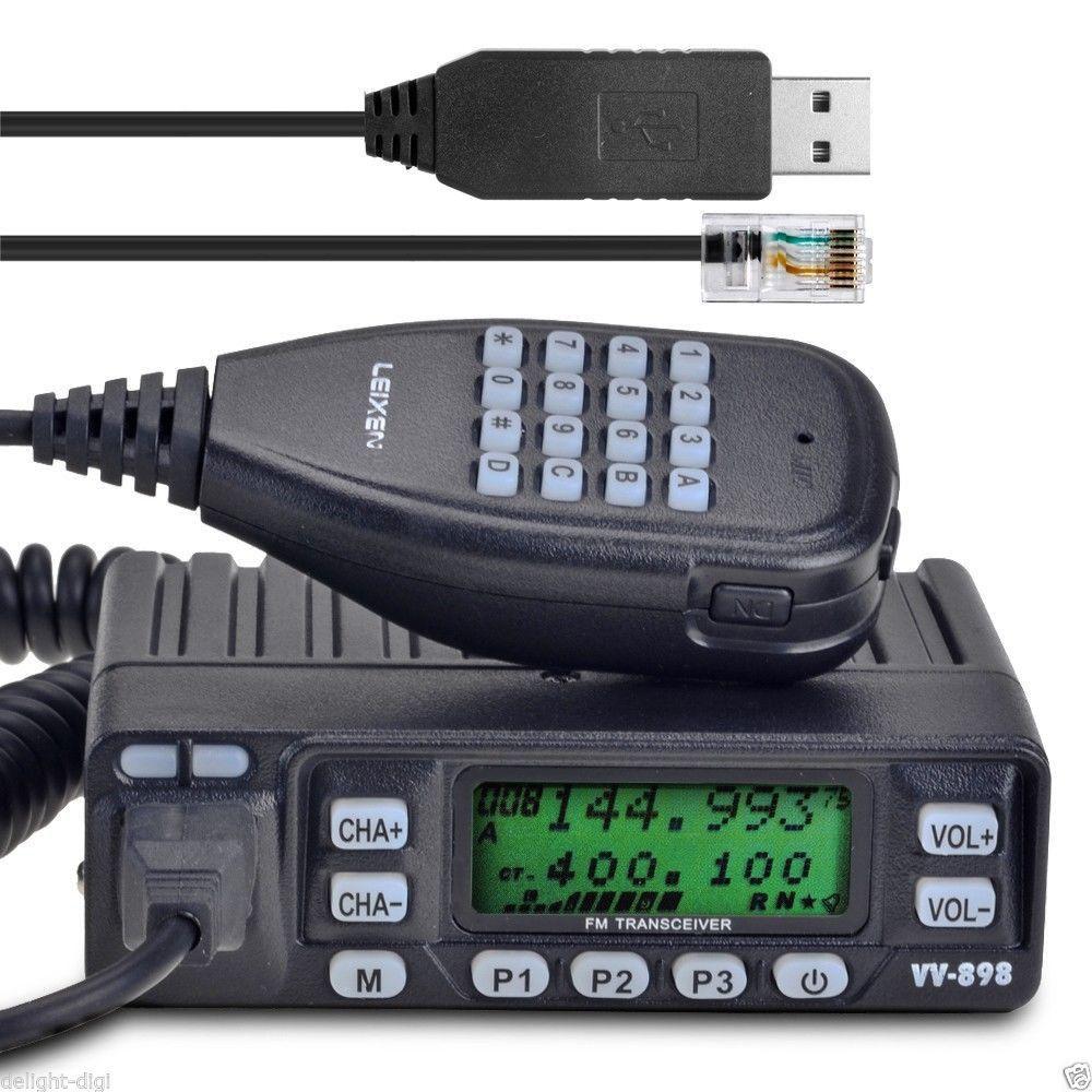 Leixen VV-898 Dual-Band Car Radio | with Cable - Radioddity