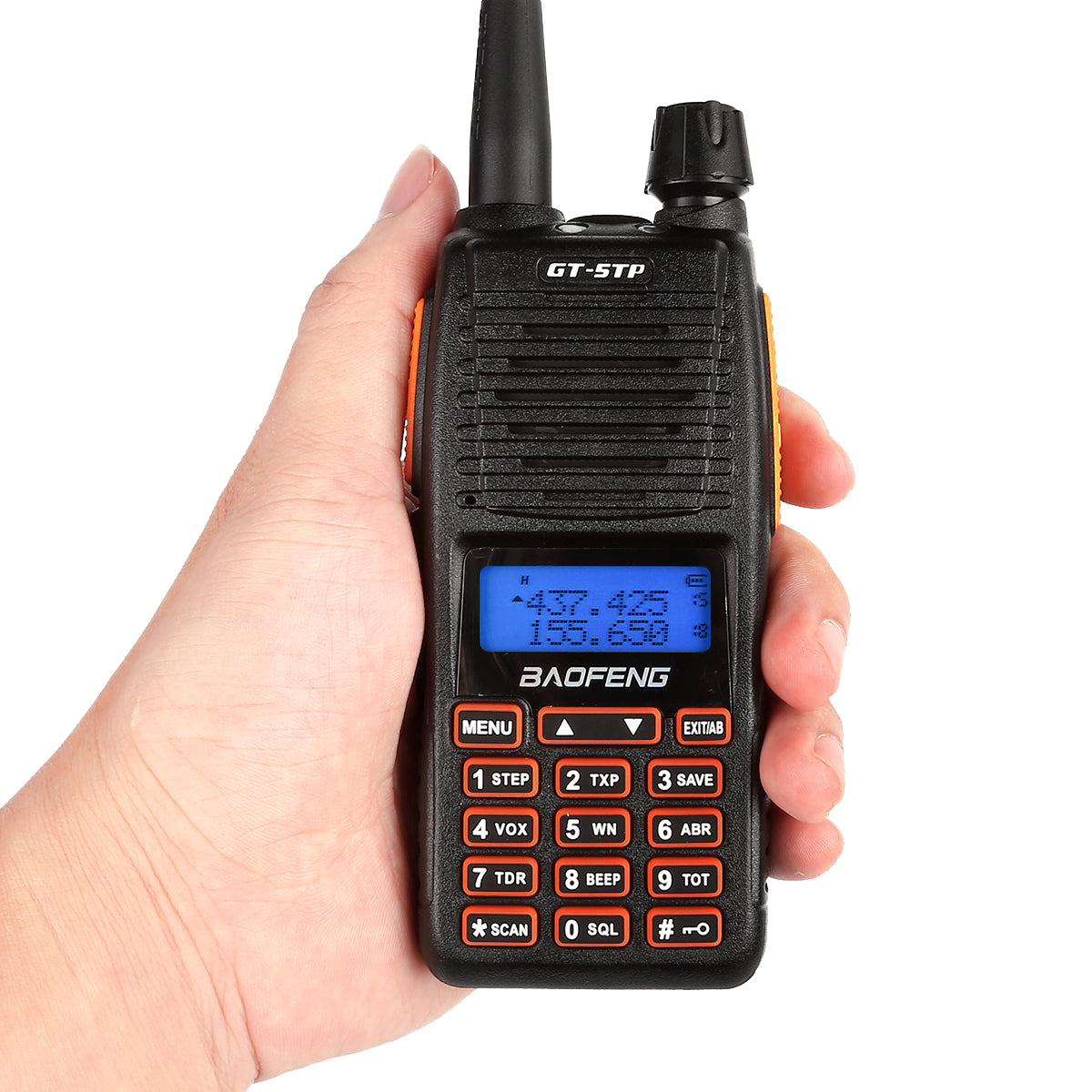 Baofeng GT-5TP Two-Way Radio + Programming Cable - Radioddity