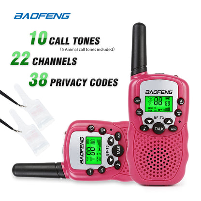 2x Baofeng T-3 Child Walkie Talkie [DISCONTINUED] - Radioddity