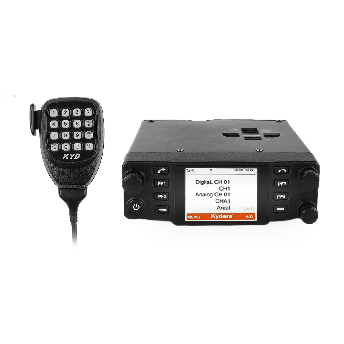 Kydera CDM-550H DMR UHF 40W 25KM Digital Car Radio [DISCONTINUED] - Radioddity