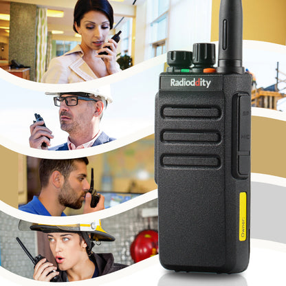 Radioddity GD-77S DMR | Dual Band | 5W | 2 Time-slot DMR | 2200mAh | with Cable - Radioddity