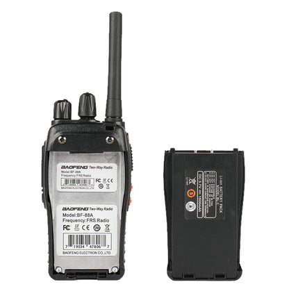 Baofeng BF-88A / 88E | USB Charging | Upgraded 888S | FRS / PMR | 1500mAh - Radioddity