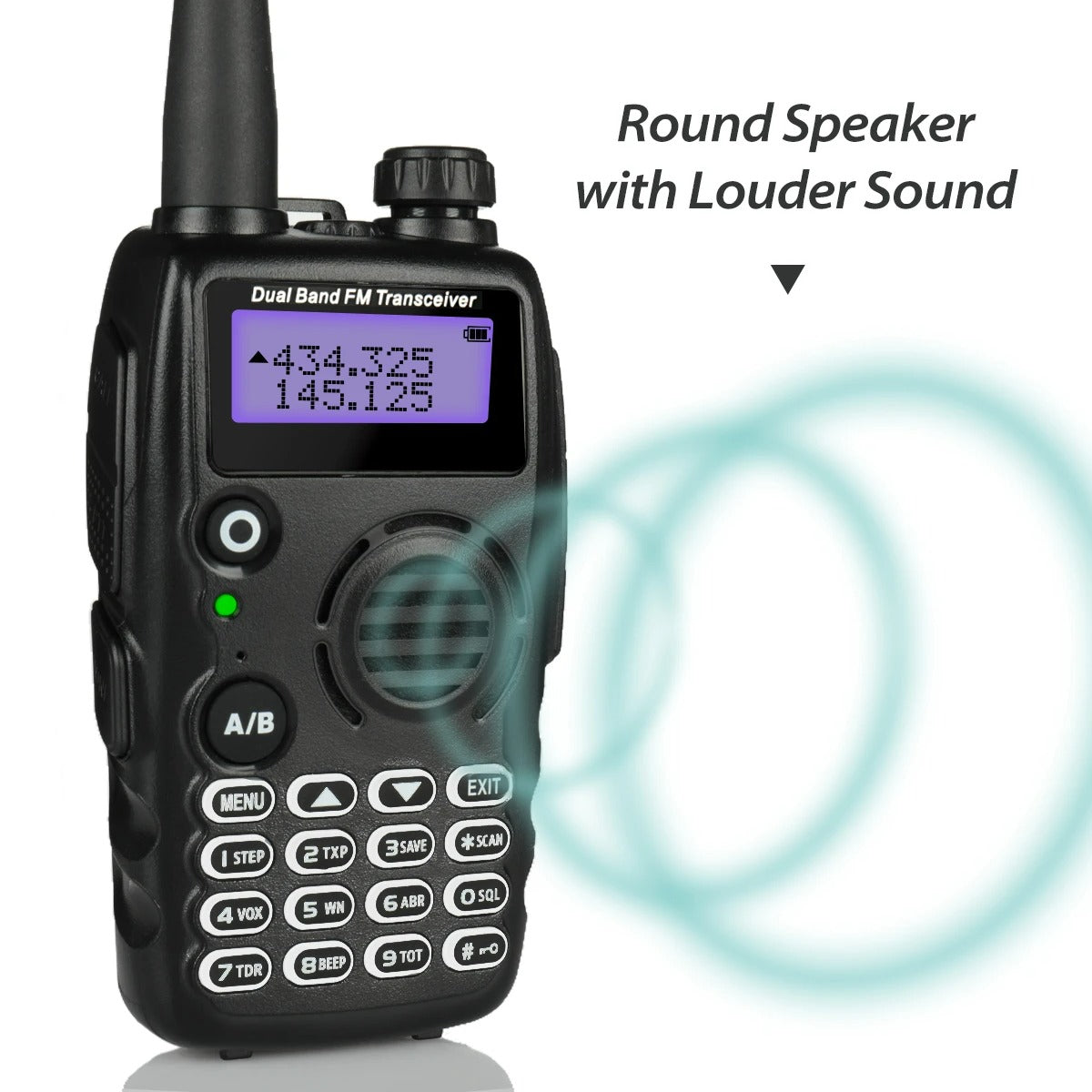 Radioddity GA-5S Two way Radio | Dual Band | 7W/5W/1W | FM Radio | VFO - Radioddity