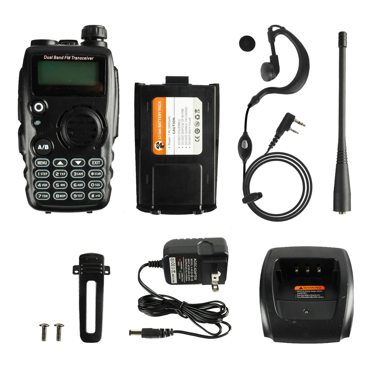 Radioddity GA-5S Two way Radio | Dual Band | 7W/5W/1W | FM Radio | VFO - Radioddity