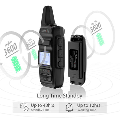 Radioddity GD-73A/E | DMR | UHF/PMR | USB Program & Charge | 3600mAh | SMS | Hotspot Use - Radioddity