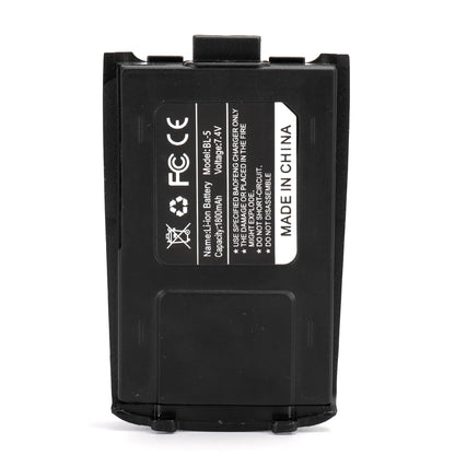 Battery for Baofeng UV-5R EX 1800mAh - Radioddity