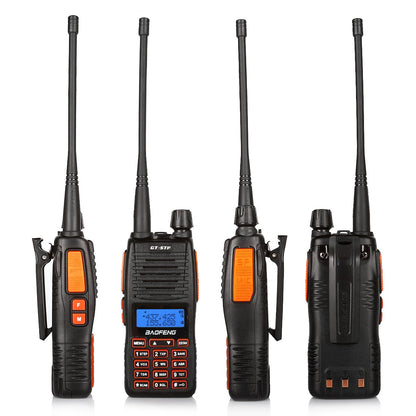 Baofeng GT-5TP | Dual Band | Tri-Power | Dual PTT | Up to 8W [5 Packs] - Radioddity