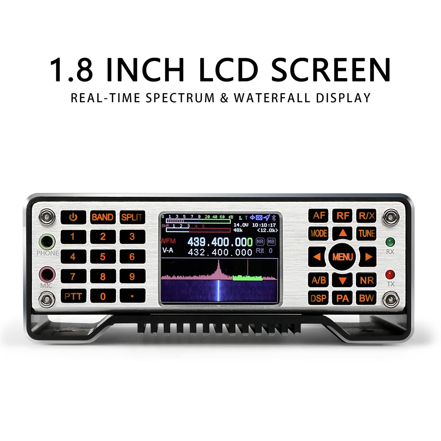 Radioddity QR20 SDR Radio | Full Band CW SSB RTTY AM FM DMR | 100kHz to 2GHz | Auto Antenna Tuner | Max 20W [DISCONTINUED] - Radioddity