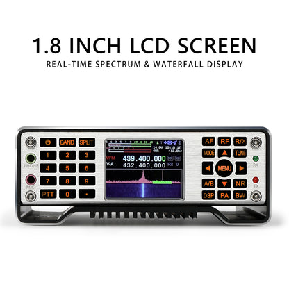 Radioddity QR20 SDR Radio | Full Band CW SSB RTTY AM FM DMR | 100kHz to 2GHz | Auto Antenna Tuner | Max 20W [DISCONTINUED] - Radioddity