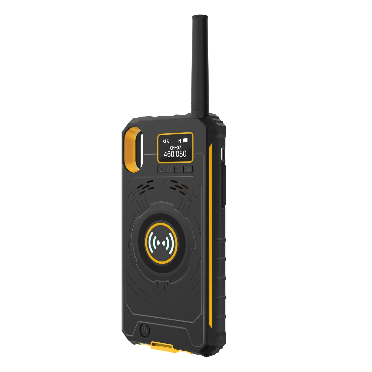 iRaddy GM Series 3-in-1 UHF Radio | Extended Battery | Cell Phone Case for iPhone X/Xs - Radioddity