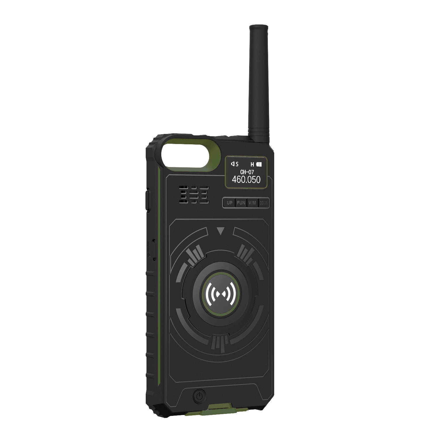 iRaddy GM Series 3-in-1 UHF Radio | Extended Battery | Cell Phone Case for iPhone X/Xs - Radioddity