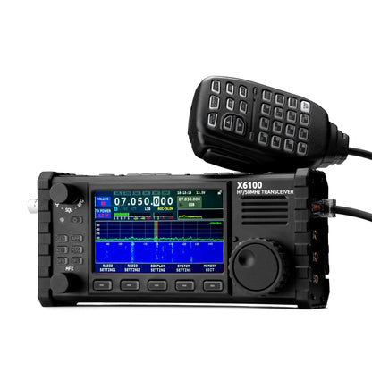 Xiegu X6100 HF Transceiver | Full Mode | SDR Radio - Radioddity