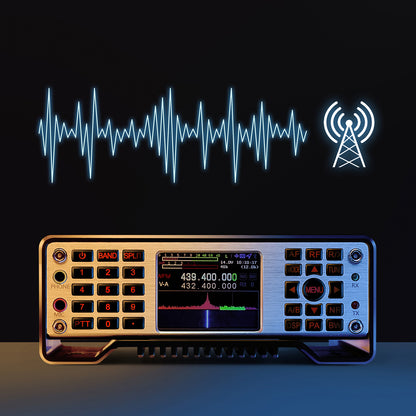 Radioddity QR20 SDR Radio | Full Band CW SSB RTTY AM FM DMR | 100kHz to 2GHz | Auto Antenna Tuner | Max 20W [DISCONTINUED] - Radioddity