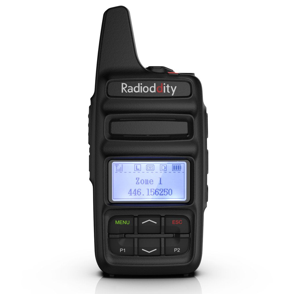 Radioddity GD-73A/E | DMR | UHF/PMR | USB Program & Charge | 3600mAh | SMS | Hotspot Use - Radioddity