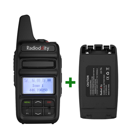 Radioddity GD-73A/E | DMR | UHF/PMR | USB Program & Charge | 3600mAh | SMS | Hotspot Use - Radioddity